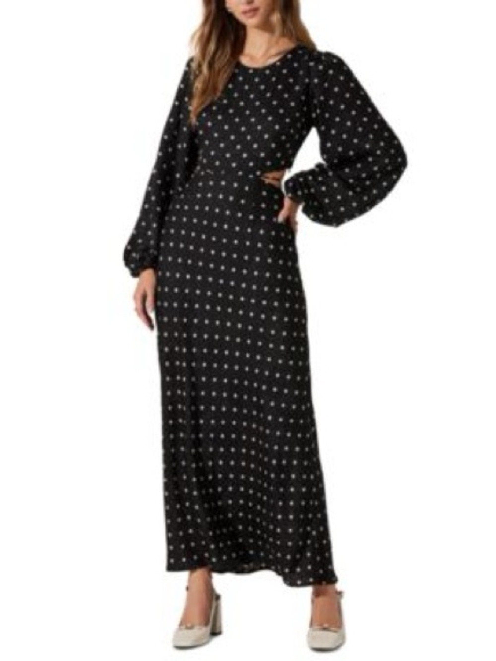 Quinn Floral Maxi Cutout Dress